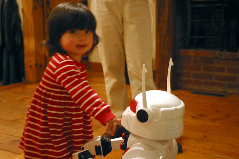 Jeanie and Robot